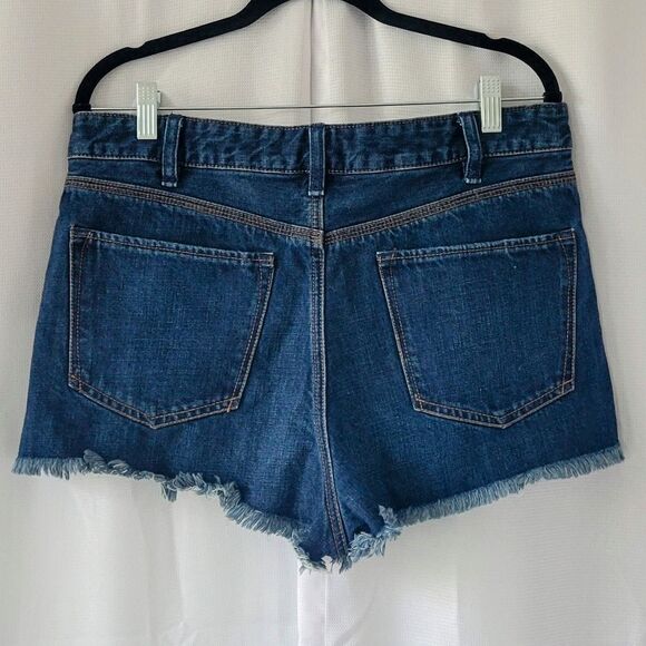 Free People High Waisted Jean Shorts - 31 - Picture 3 of 7